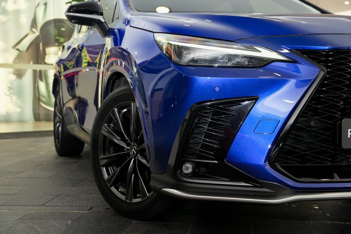 2022 Lexus NX 350h F Sport AAZH25R 4X4 On Demand Heat Blue
