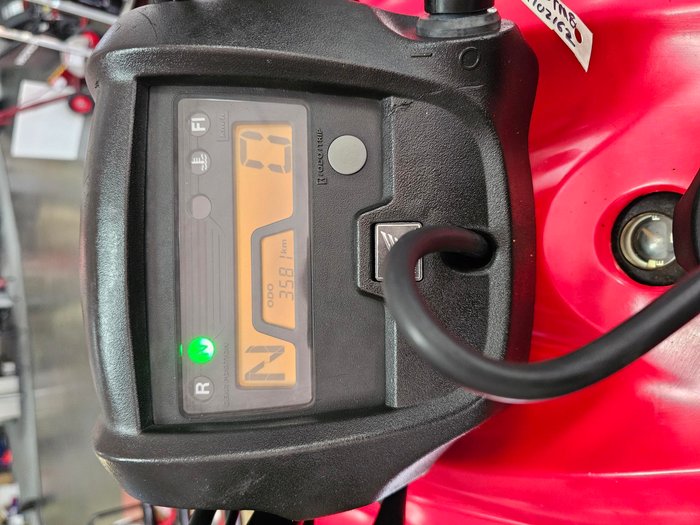 2008 Honda  TRX420TM 2WD 4-Wheeler Red