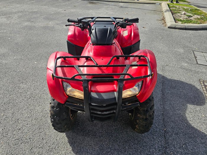 2008 Honda  TRX420TM 2WD 4-Wheeler Red