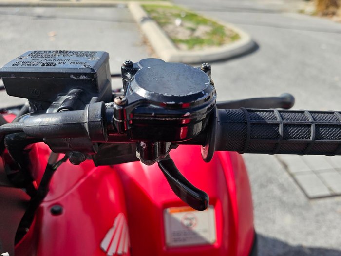 2008 Honda  TRX420TM 2WD 4-Wheeler Red