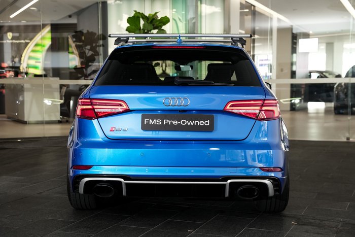 2018 Audi RS3 8V MY18 Four Wheel Drive BLUE
