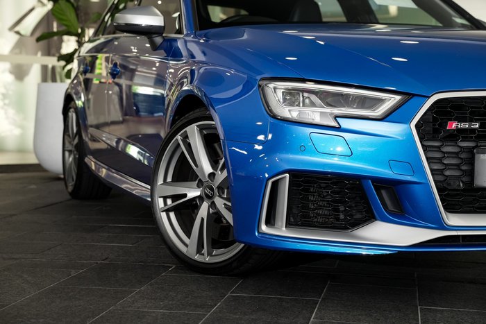 2018 Audi RS3 8V MY18 Four Wheel Drive BLUE