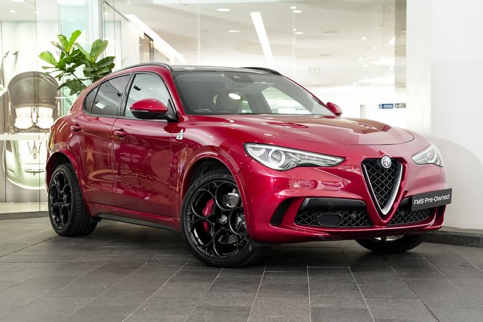 2021 Alfa Romeo Stelvio Quadrifoglio Series 2 MY21 AWD Competizione Red