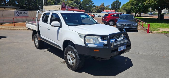 2014 Holden Colorado LX RG MY14 White