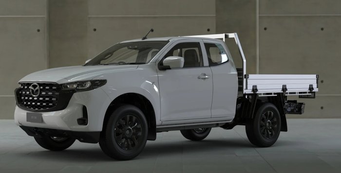 2025 Mazda BT-50 XT TF geode white
