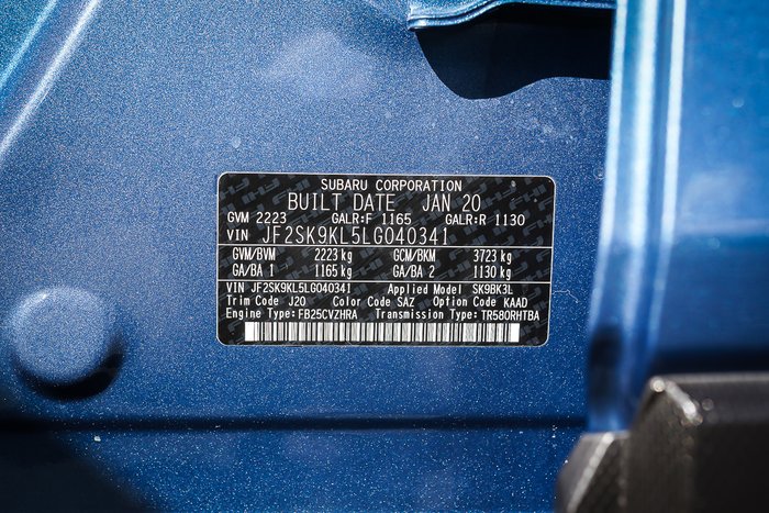 2020 Subaru FORESTER