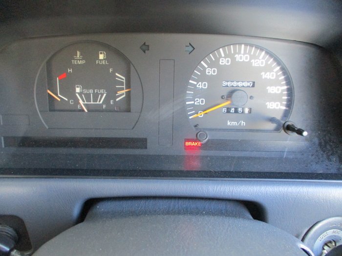 2000 Toyota Landcruiser GXL HZJ105R White