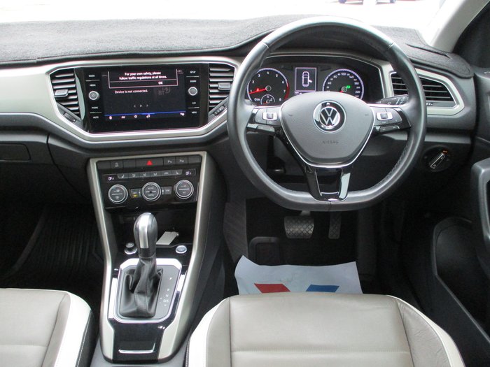 2021 Volkswagen T-Roc 110TSI Style A11 MY22 White