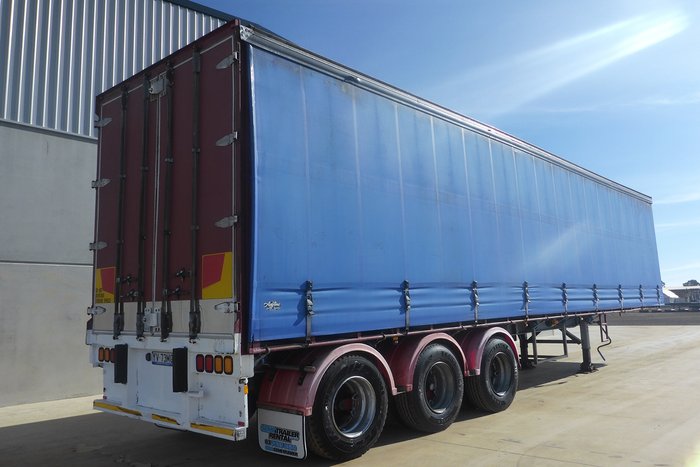 1997 Vawdrey 41FT 20 Pallet Curtainsider