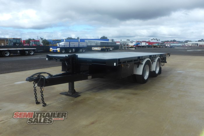 2013 Vellex 10 Pallet Bogie Flat Top Pig Trailer