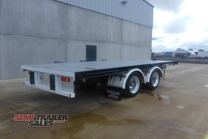 2013 Vellex 10 Pallet Bogie Flat Top Pig Trailer
