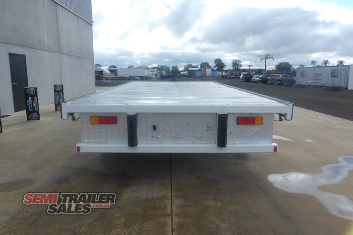2013 Vellex 10 Pallet Bogie Flat Top Pig Trailer