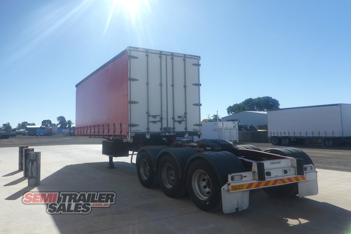 2007 Barker 12 Pallet Rollback Curtainsider A Trailer