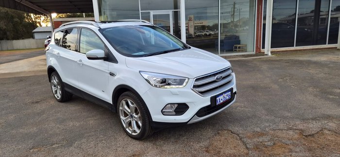 2017 Ford Escape Titanium ZG MY18 White