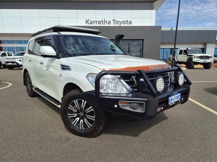 2018 Nissan PATROL IVORY PEARL