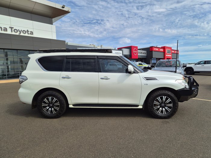 2018 Nissan PATROL IVORY PEARL