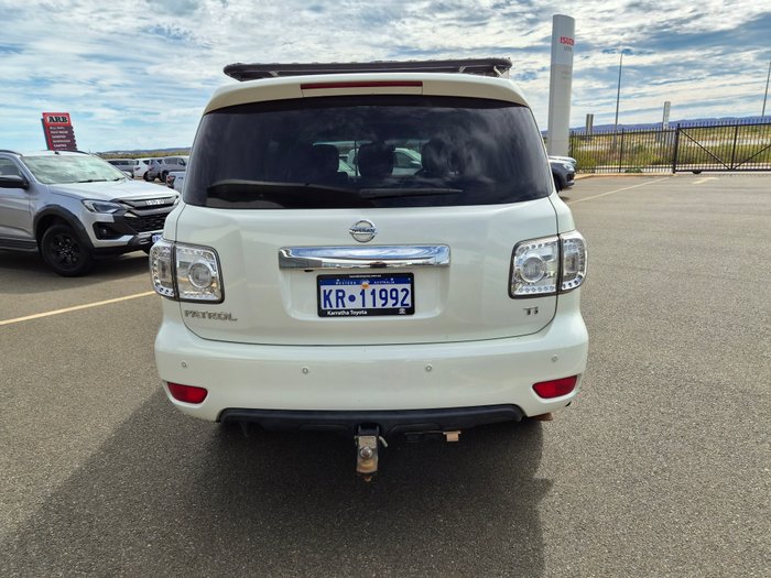 2018 Nissan PATROL IVORY PEARL