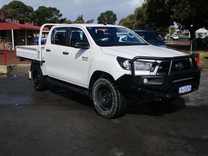 2020 Toyota Hilux SR GUN126R White