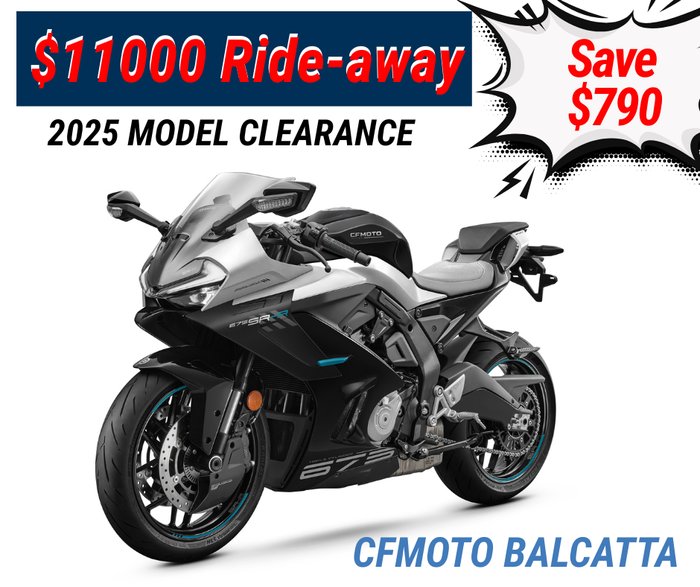 2025 CFMOTO 675SR-R NEBULA BLACK