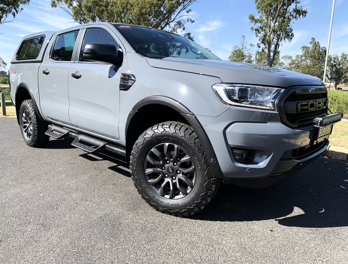 2021 Ford Ranger FX4 Max PX MkIII MY21.75 4X4 Dual Range Grey
