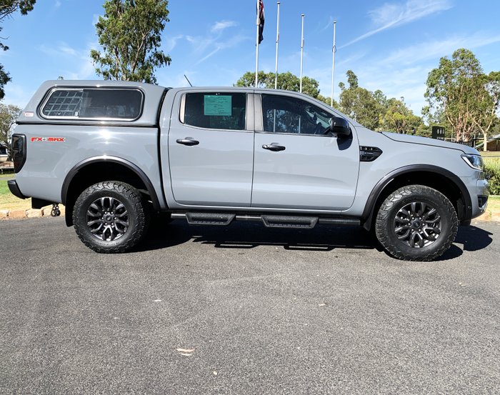 2021 Ford Ranger FX4 Max PX MkIII MY21.75 4X4 Dual Range Grey