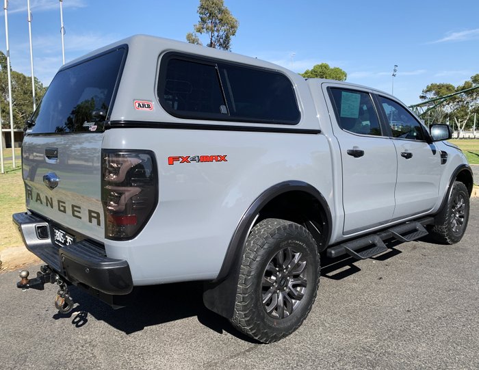 2021 Ford Ranger FX4 Max PX MkIII MY21.75 4X4 Dual Range Grey