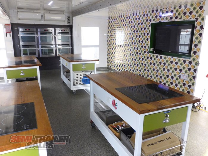 2012 SVM 48FT Mobile Kitchen Trailer