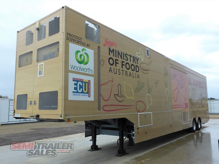 2012 SVM 48FT Mobile Kitchen Trailer