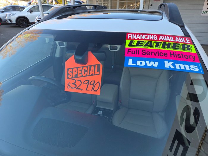 2019 SUBARU MY19 OUTBACK 2.5 PREMIUM WHITE