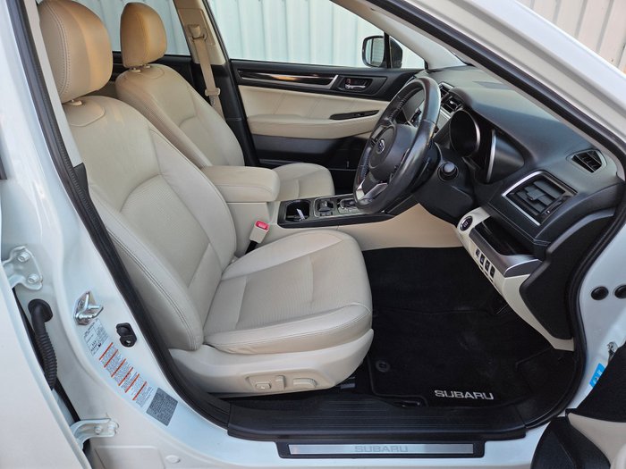 2019 SUBARU MY19 OUTBACK 2.5 PREMIUM WHITE