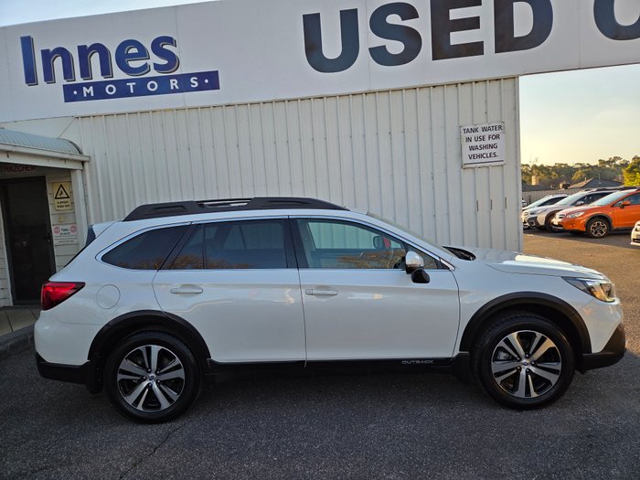 2019 SUBARU MY19 OUTBACK 2.5 PREMIUM WHITE