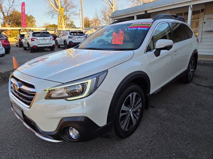 2019 SUBARU MY19 OUTBACK 2.5 PREMIUM WHITE