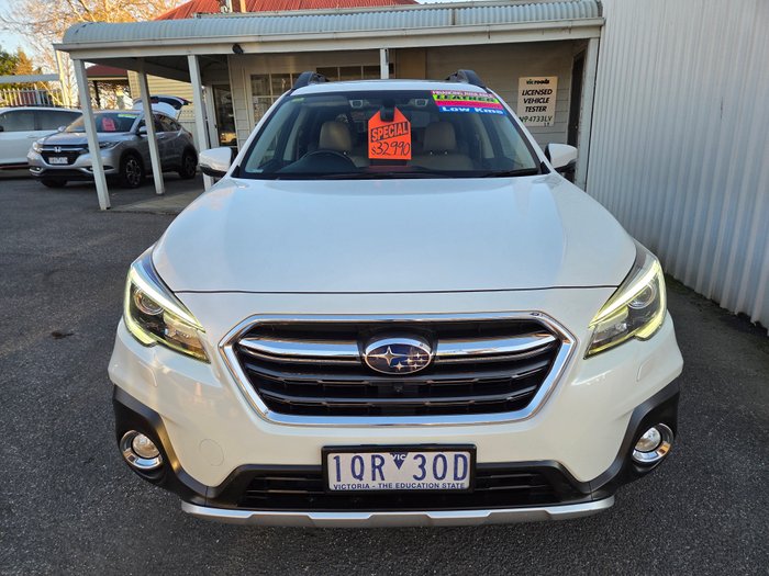 2019 SUBARU MY19 OUTBACK 2.5 PREMIUM WHITE