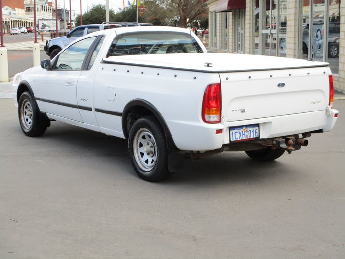 2006 Ford Falcon Ute RTV BF Mk II White