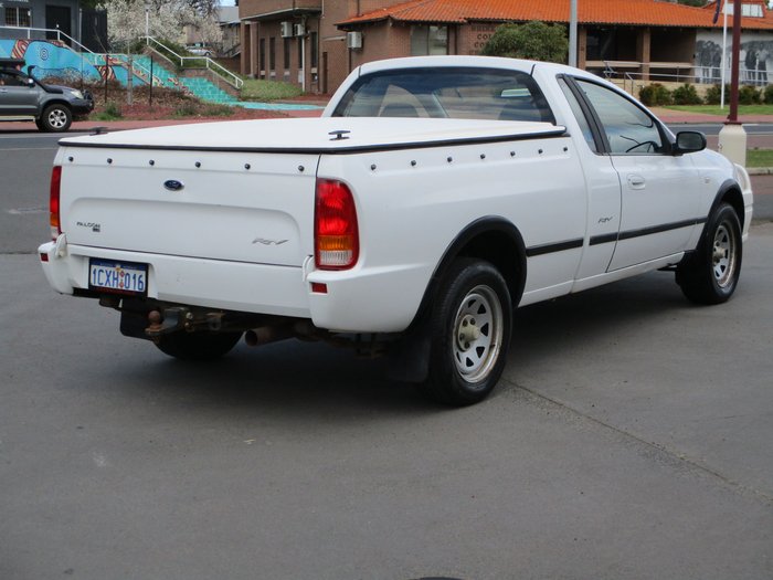 2006 Ford Falcon Ute RTV BF Mk II White