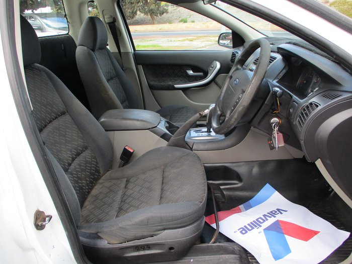 2006 Ford Falcon Ute RTV BF Mk II White