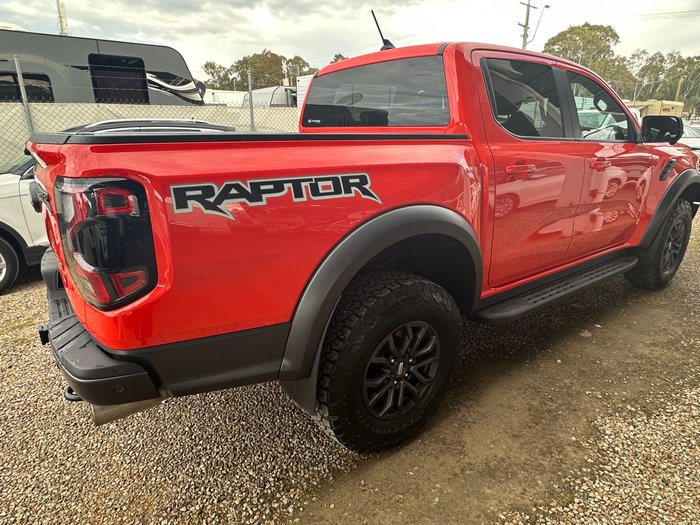 2024 Ford Ranger Raptor MY24.50 4X4 Dual Range Code Orange