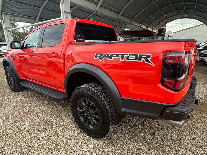 2024 Ford Ranger Raptor MY24.50 4X4 Dual Range Code Orange