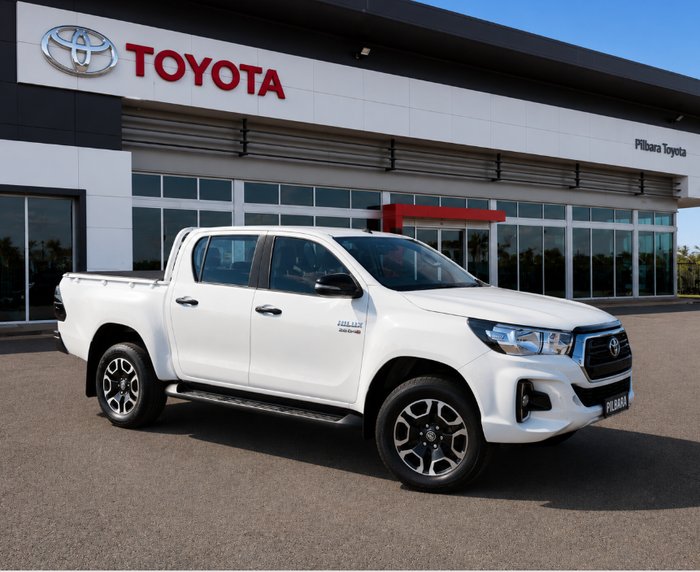 2019 Toyota Hilux SR Glacier White