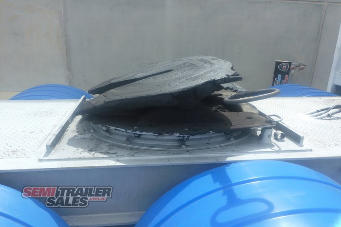 2003 Maxitrans 12 Pallet Dropdeck Curtainsider A Trailer with Mezz