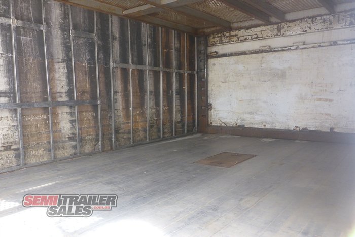 2003 Maxitrans 12 Pallet Dropdeck Curtainsider A Trailer with Mezz