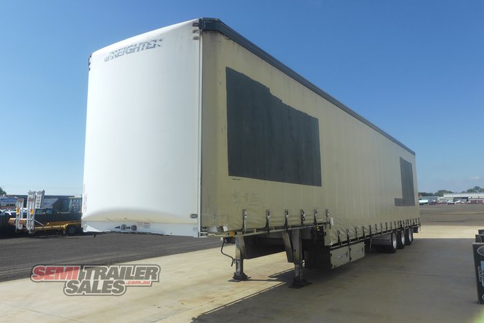 2009 Maxitrans 24 Pallet Dropdeck Curtainsider with Mezz