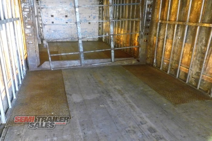 2009 Maxitrans 24 Pallet Dropdeck Curtainsider with Mezz