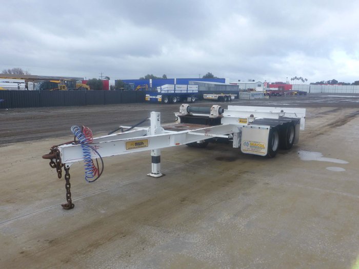 2006 Macol Cable Drum Plant Bogie Pig Trailer