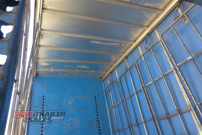 2007 Vawdrey 14 Pallet Double Dropdeck Curtainsider A Trailer with Mezz