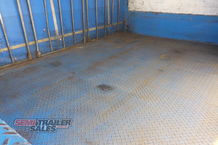 2007 Vawdrey 14 Pallet Double Dropdeck Curtainsider A Trailer with Mezz