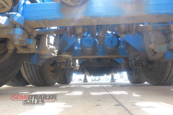 2007 Vawdrey 14 Pallet Double Dropdeck Curtainsider A Trailer with Mezz