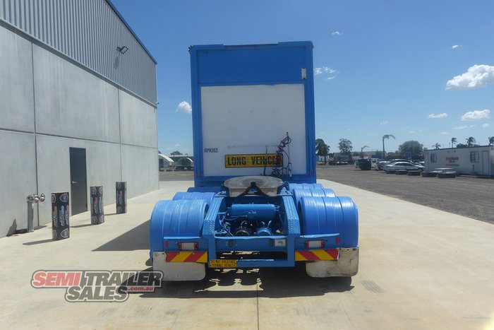 2007 Vawdrey 14 Pallet Double Dropdeck Curtainsider A Trailer with Mezz