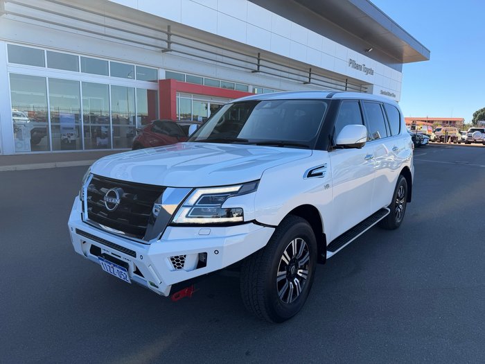 2023 Nissan PATROL MOONSTONE WHITE