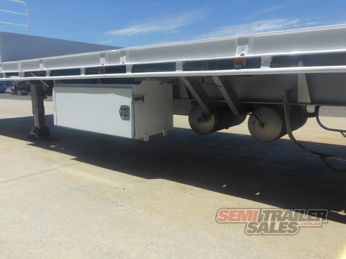 2009 Barker 45FT-70FT Dropdeck Extendable with Ramps